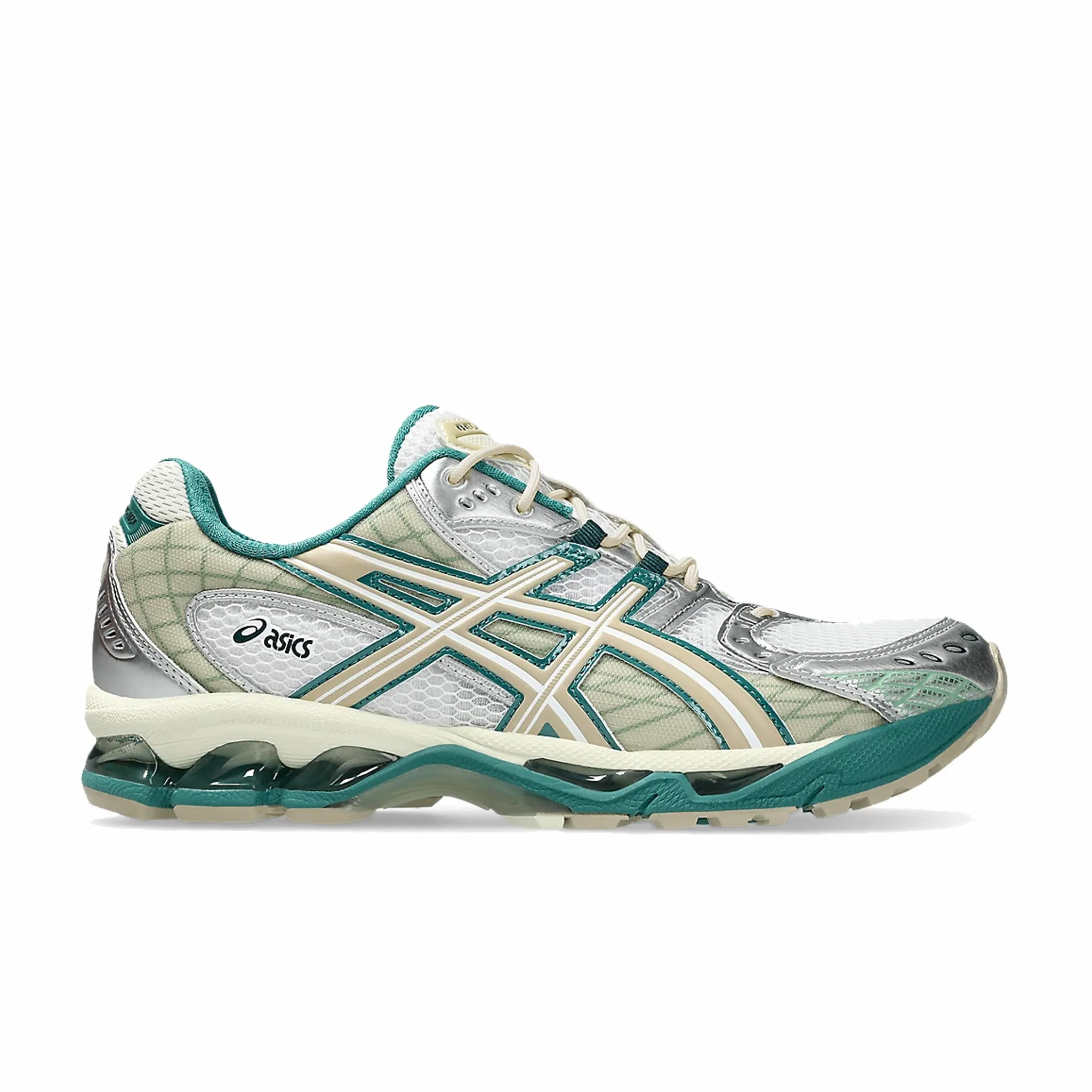 ASICS Men's GEL-Nimbus 10.1 (White/Rainy Lake)