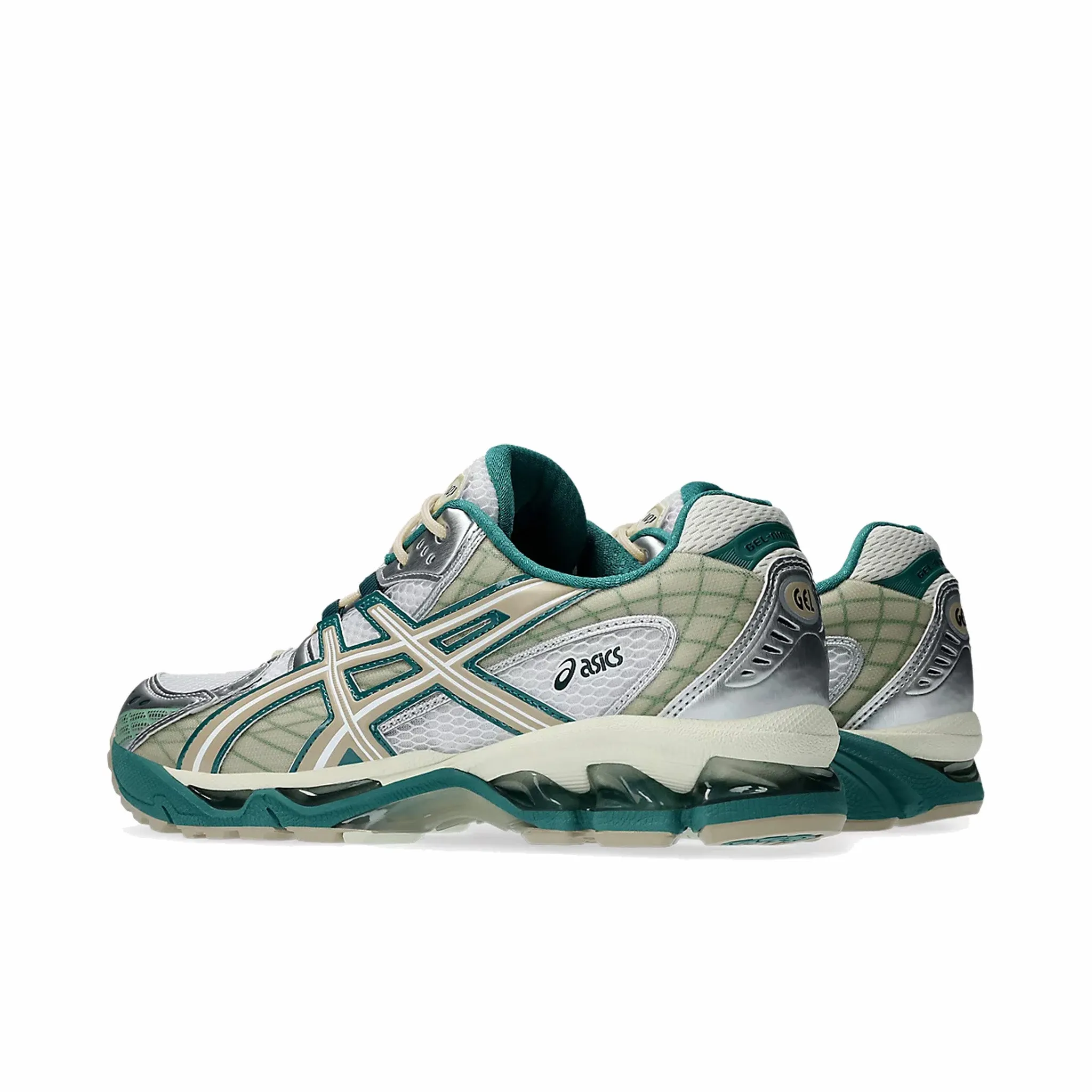 ASICS Men's GEL-Nimbus 10.1 (White/Rainy Lake)