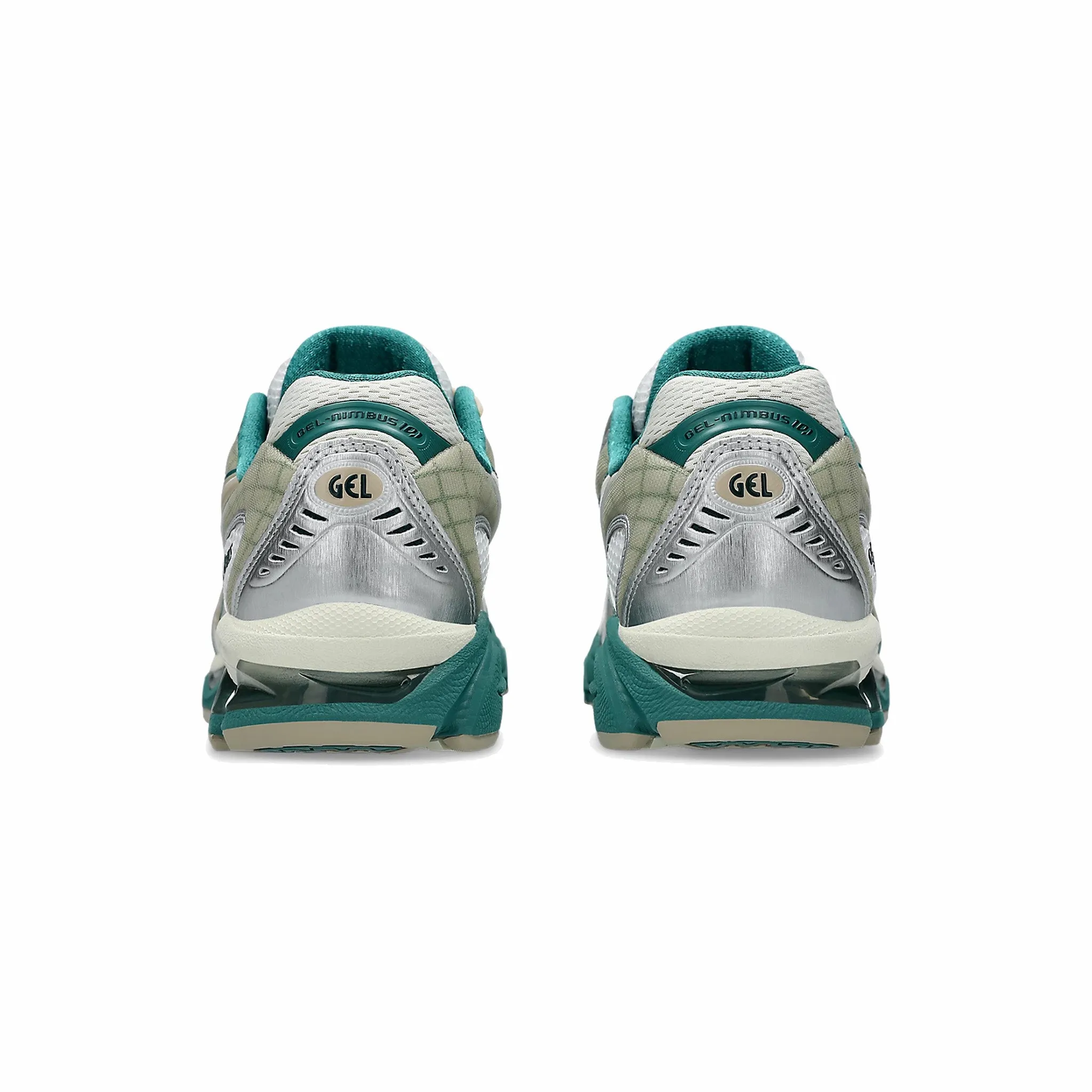 ASICS Men's GEL-Nimbus 10.1 (White/Rainy Lake)