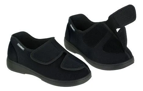 Athos Black Orthopedic Indoor/Outdoor Adpative Shoe Diabetic Friendly
