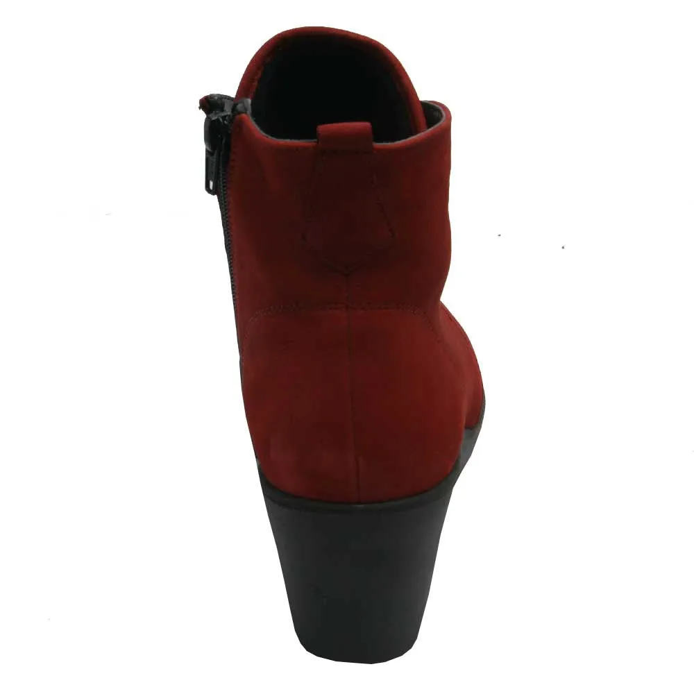 Effie/Hiki Lace Boot Red
