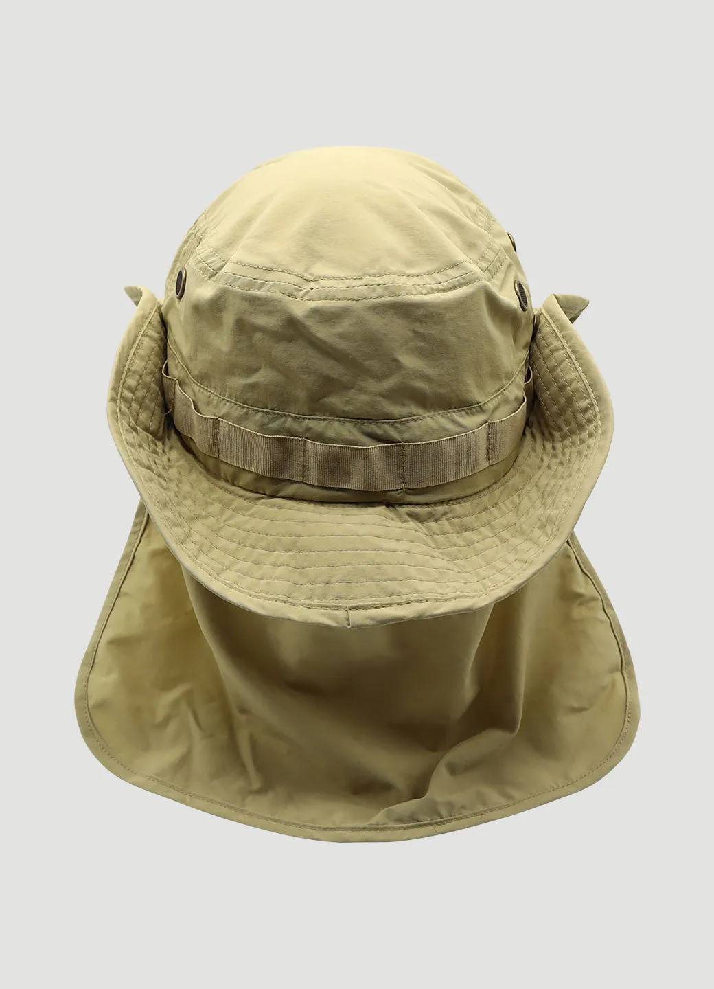 Logo Neck Shield Bucket Hat