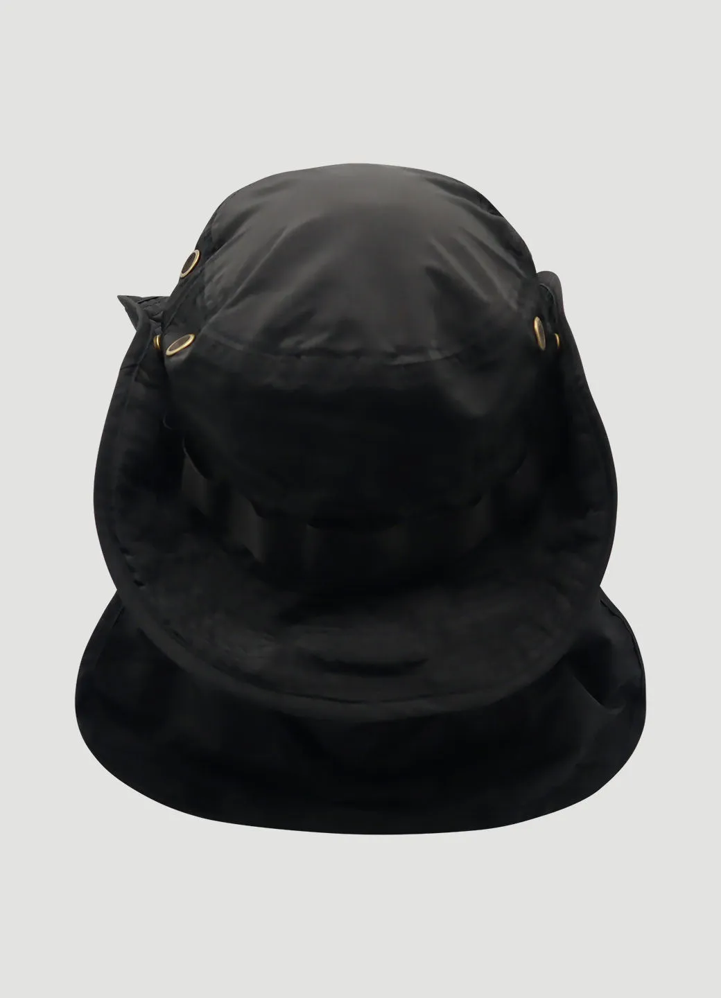 Logo Neck Shield Bucket Hat
