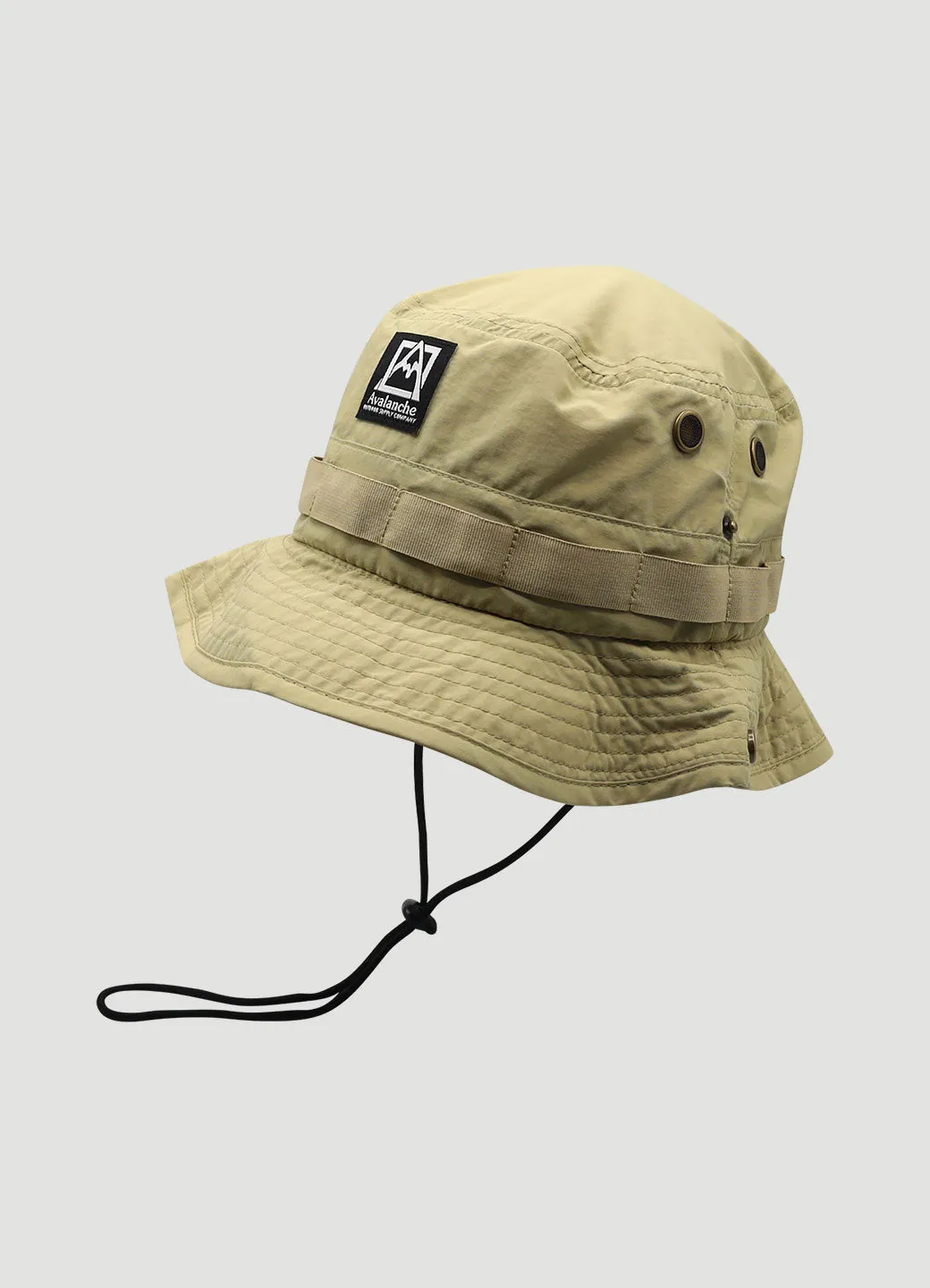 Logo Neck Shield Bucket Hat